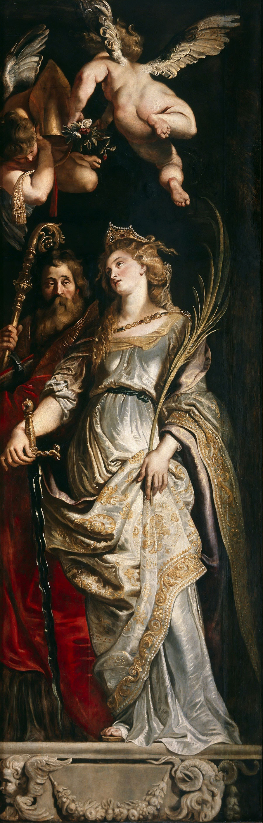鲁本斯油画作品 鲁本斯和他的妻子