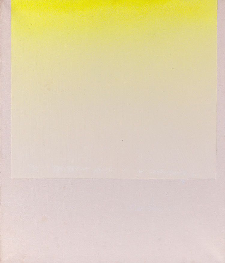 欧美抽象油画 RUPPRECHT GEIGER作品  693-74(Farbe ist Licht)1974