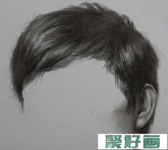 如何画好<a href=../zhonglei/sumiaohua/ target=_blank class=infotextkey>素描</a>人物中的头发？画好素描人物头发的方法