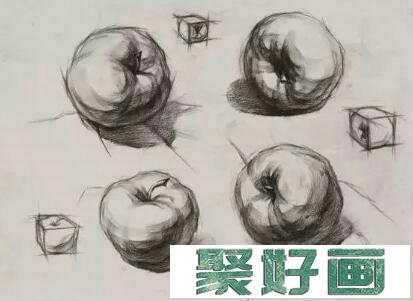 素描苹果画法全解析