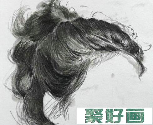 初学者怎么画素描头发？如何画好素描头发