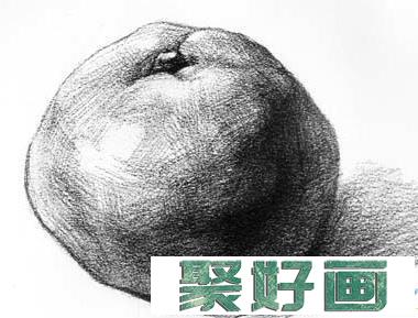 静物<a href=../zhonglei/sumiaohua/ target=_blank class=infotextkey>素描</a>：新手素描橘子的明暗处理方法