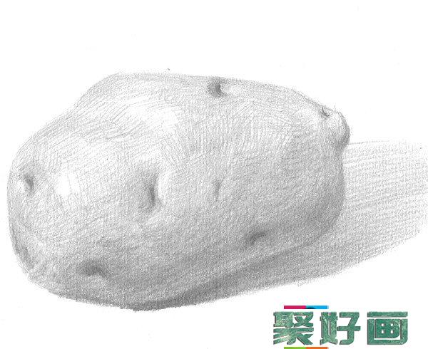 素描土豆怎么画