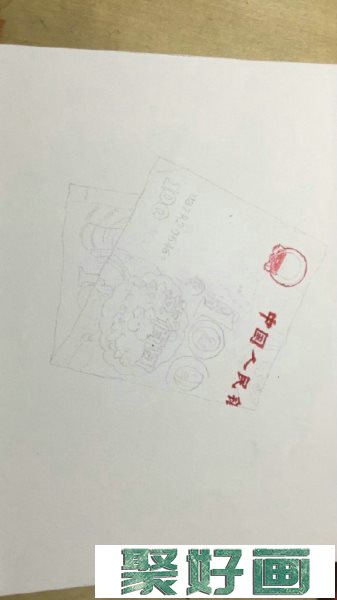 人民币100元逼真彩铅画 毛爷爷彩铅手绘教程作品 逼真钱怎么画 画法_www.youyix.com