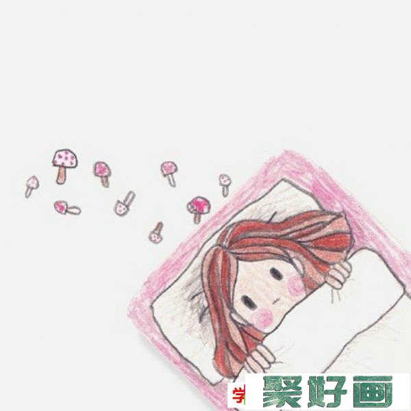 很简单但是感觉很好的彩铅绘画作品 清新治愈风格_www.youyix.com