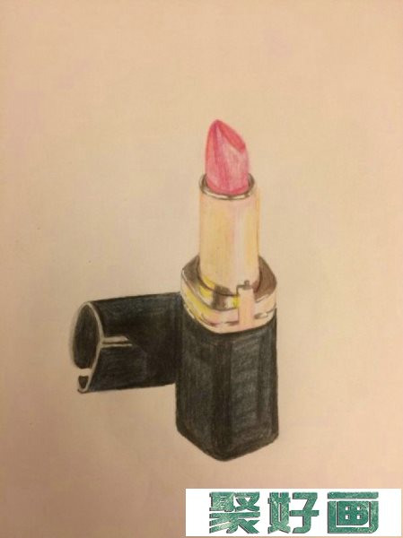 口红彩铅画教程 教你如何用彩铅画出好看的唇膏口红教程图片_www.youyix.com