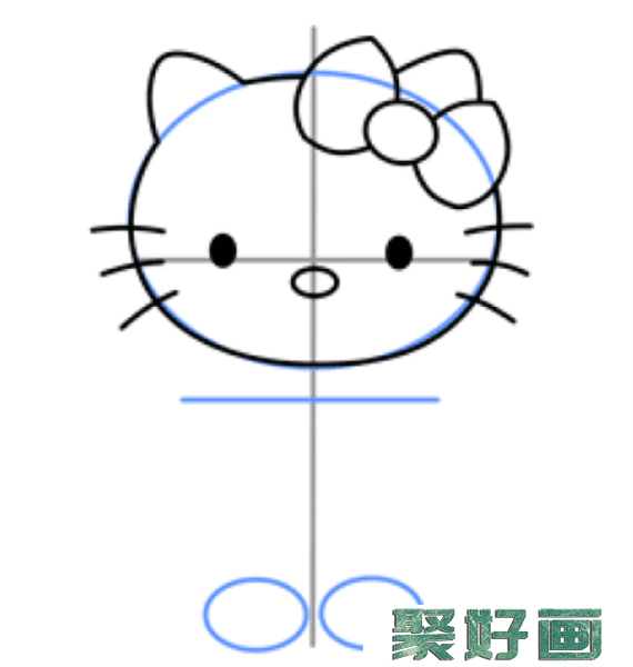 hello kitty儿童画