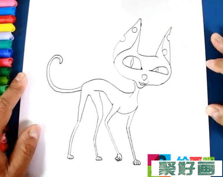 狐狸儿童画画法