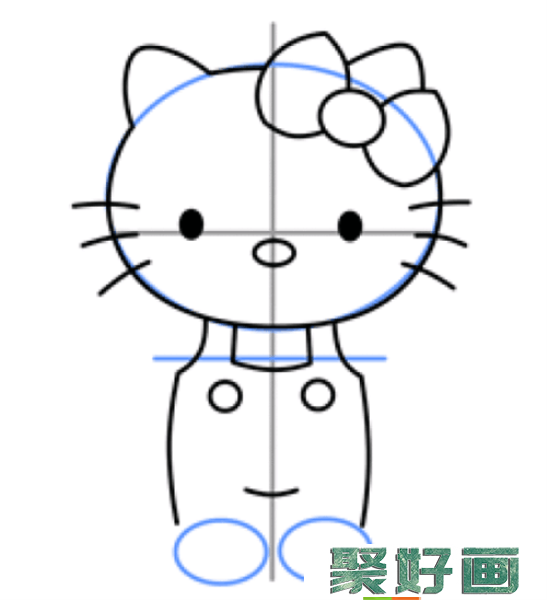 hello kitty儿童画