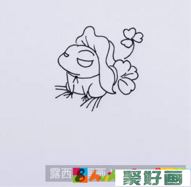 青蛙儿童画