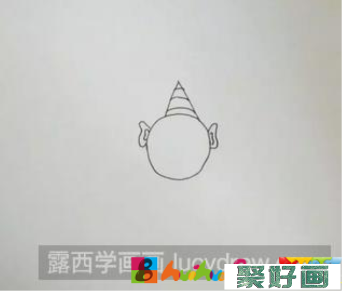 小怪兽儿童画