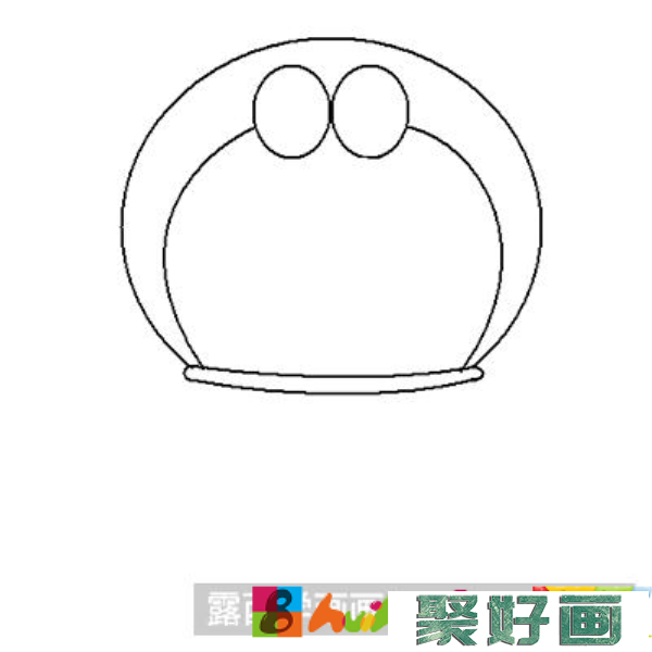 儿童画教程：怎么绘制哆啦A梦