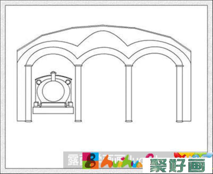 托马斯火车画法步骤