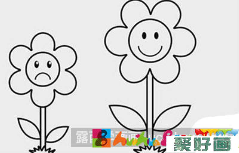 儿童画教程：教大家怎么画花朵