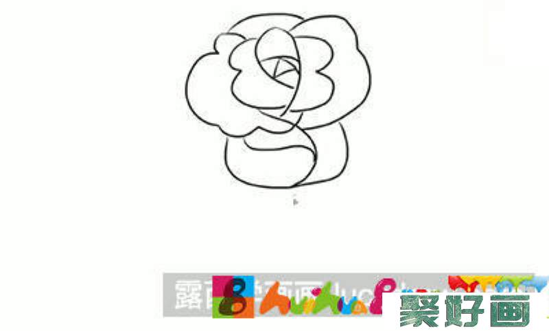 简笔画教程：教大家绘制玫瑰花