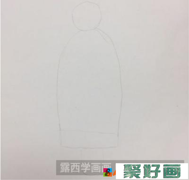 大衣女孩的画法