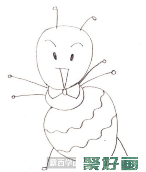 儿童画蚂蚁,