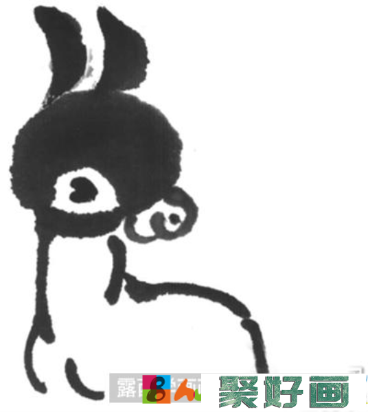 国画教程-怎么绘制小毛驴
