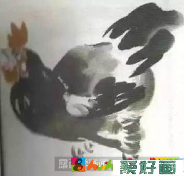 国画教程怎么绘制写意母鸡