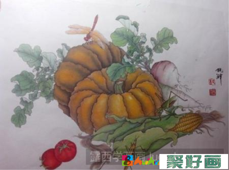 蔬菜水果的画法