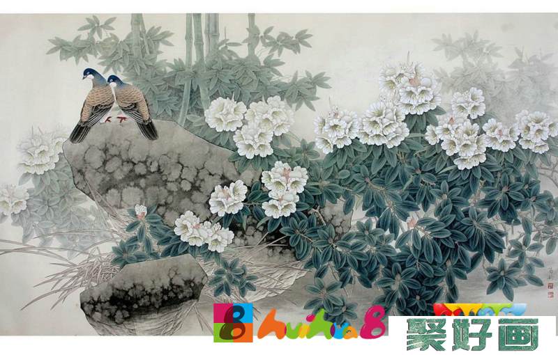 沧州<a href=../zhonglei/zhongguohua/gongbi/ target=_blank class=infotextkey>工笔画</a>大展作品欣赏