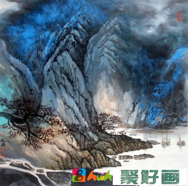 宋文治山水作品欣赏