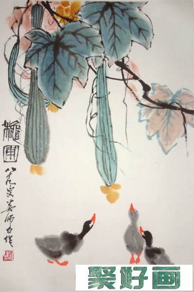 娄师白国画作品欣赏