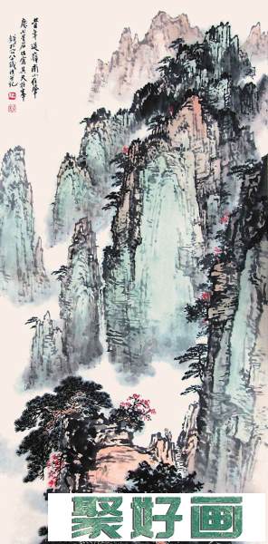 钱松喦中国画作品欣赏