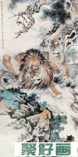 熊松泉中国画作品欣赏