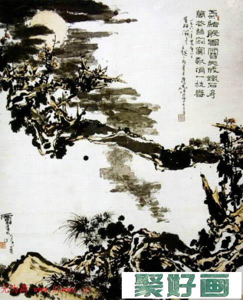 潘天寿中国画作品欣赏