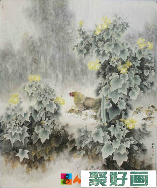 司马连义中国画作品欣赏