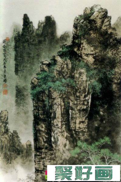 郑宗耀中国画山水作品欣赏