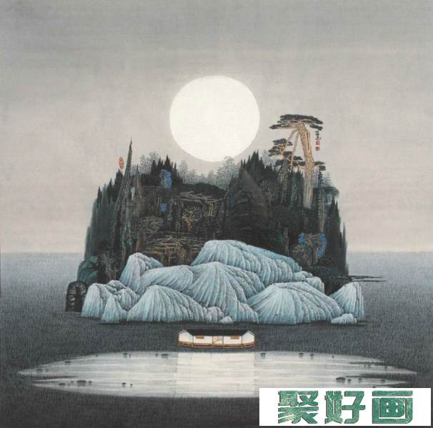 江苏画坛新星薛亮国画作品欣赏