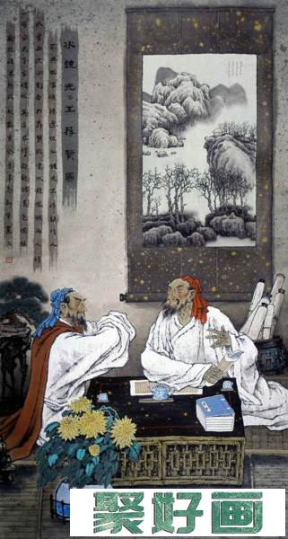 彭宇中国画人物作品欣赏
