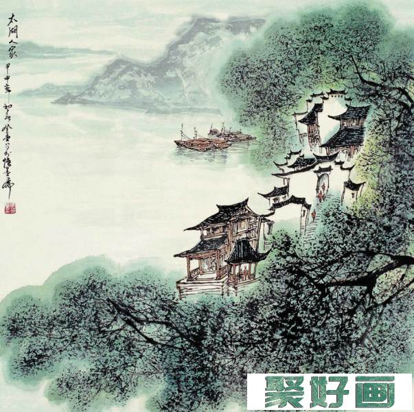 山东张登堂<a href=../zhonglei/zhongguohua/ target=_blank class=infotextkey>中国画</a>作品欣赏