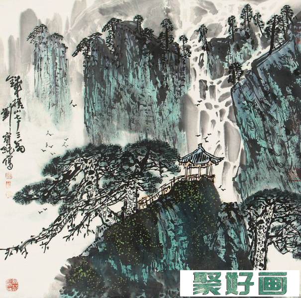 刘宝纯中国画作品欣赏