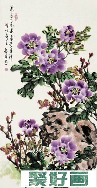 “邵牡丹”邵仲节写意花鸟画欣赏