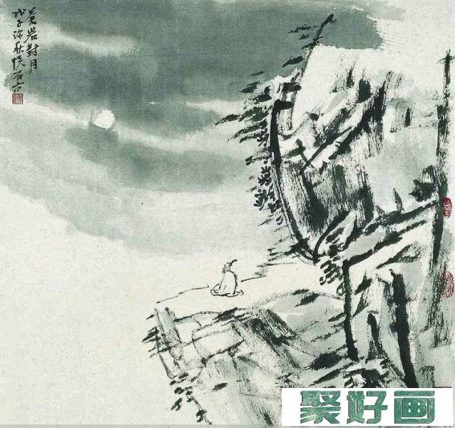 吴悦石中国画作品欣赏