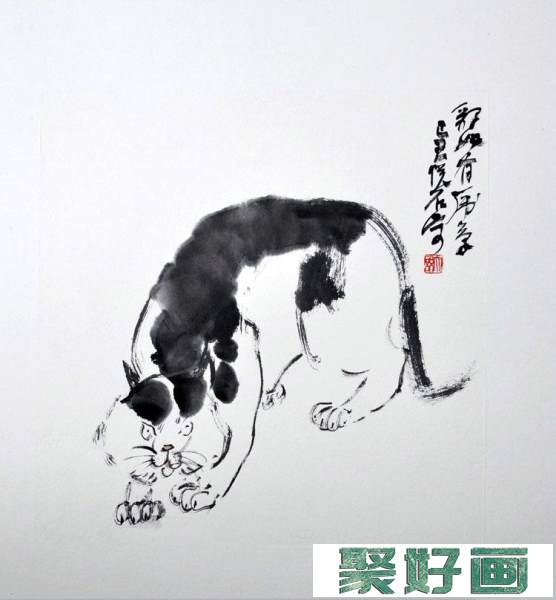 吴悦石中国画作品欣赏