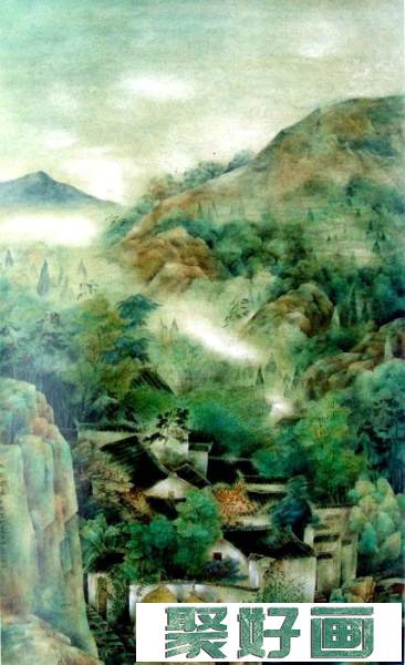 全国中国画展览山水作品欣赏