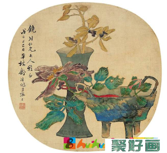 舒浩<a href=../huajia/zhongguo/ target=_blank class=infotextkey>中国</a>画花鸟作品欣赏