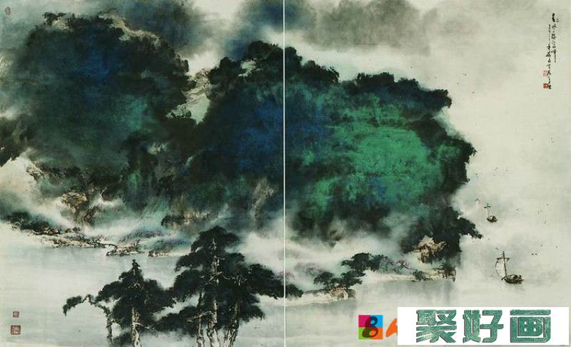 黄磊生中国画艺术欣赏