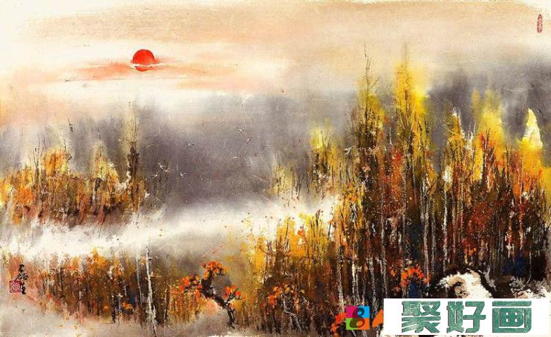 黄磊生中国画艺术欣赏