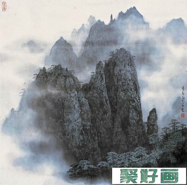 宋涤<a href=../huajia/zhongguo/ target=_blank class=infotextkey>中国</a>彩墨画欣赏