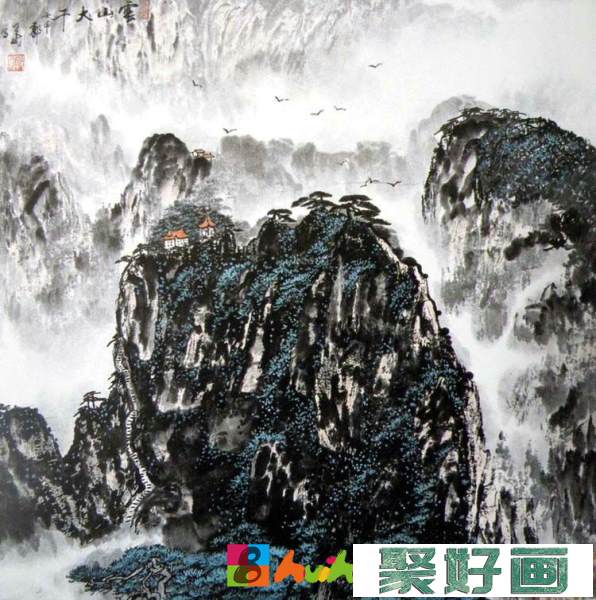 郭华中国山水画欣赏