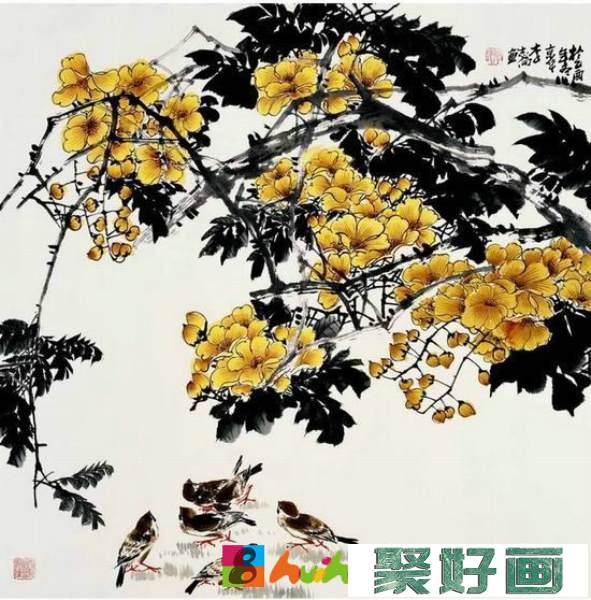 李志向中国花鸟画欣赏