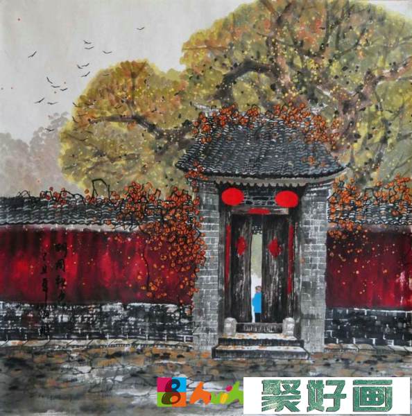 路海艇中国画作品欣赏