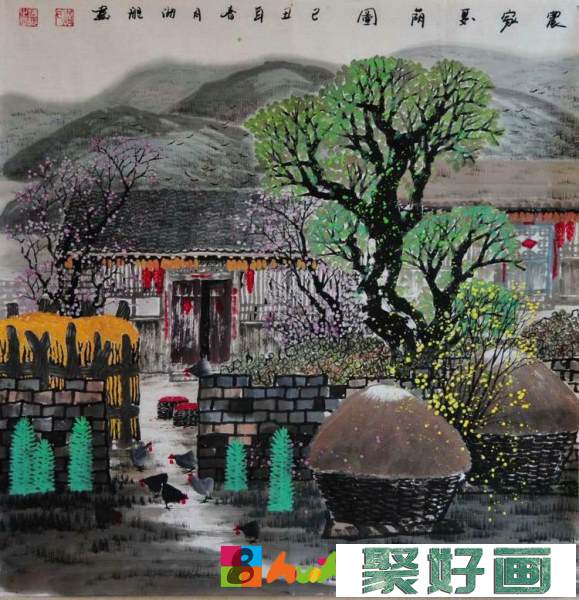 路海艇中国画作品欣赏