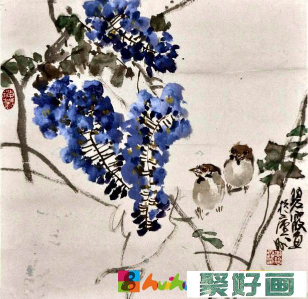 李碧霞中国花鸟画欣赏