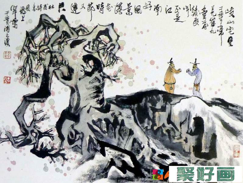 上海赵仁年中国画人物作品欣赏